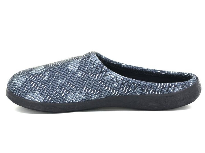 Gezer Merdane 15067.00 PVC Winter Gondol Kışlık Ev Terliği Siyah - Gezer (1)