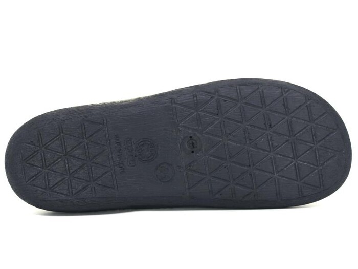 Gezer Merdane 15069.00 PVC Winter Gondol Kışlık Ev Terliği Siyah - 3