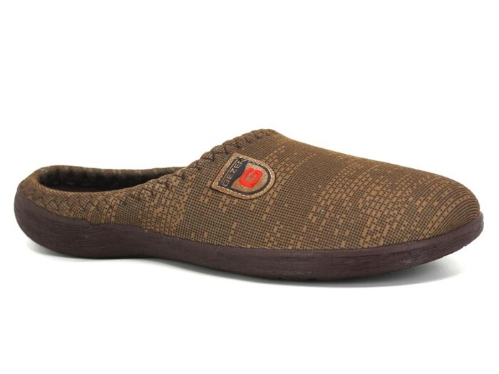 Gezer Merdane 15106.00 PVC Winter Gondol Kışlık Ev Terliği Kahve - Gezer