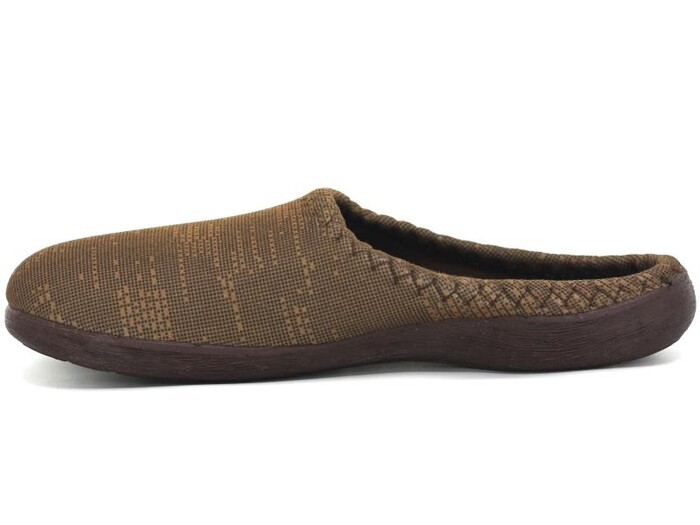 Gezer Merdane 15106.00 PVC Winter Gondol Kışlık Ev Terliği Kahve - Gezer (1)