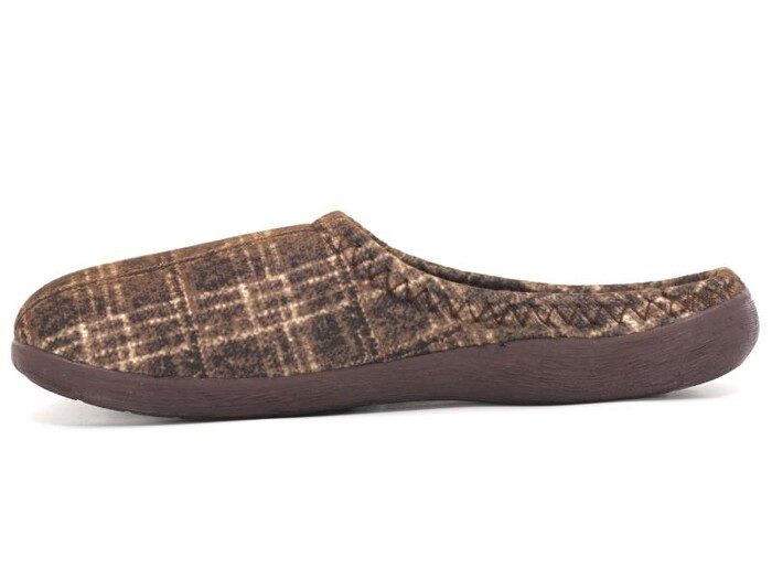 Gezer Merdane 15107.00 PVC Winter Gondol Kışlık Ev Terliği Kahve - Gezer (1)