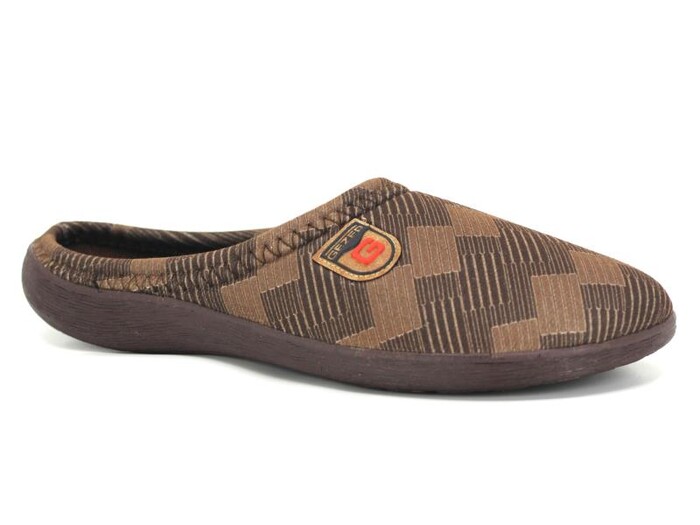 Gezer Merdane 15108.00 PVC Winter Gondol Kışlık Ev Terliği Kahve - Gezer