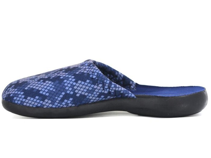 Gezer Merdane 15121.00 Traşlı Ev Terliği Lacivert - Gezer (1)