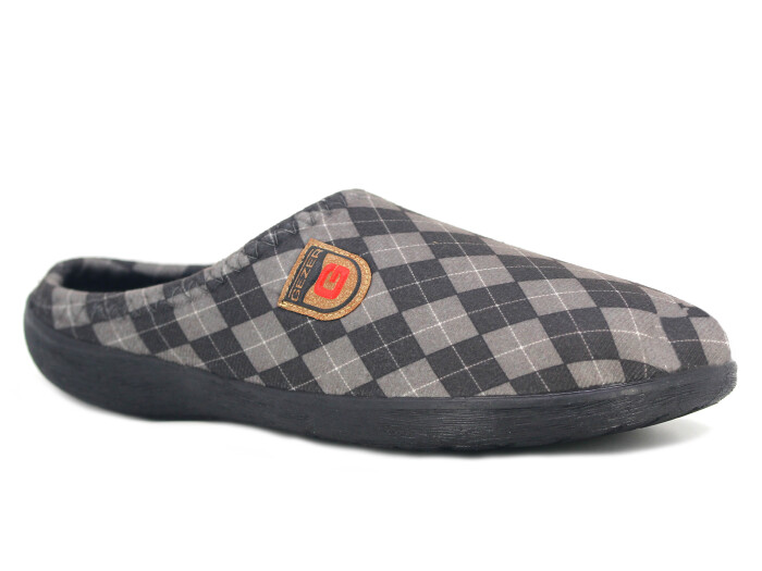 Gezer Merdane 15140.00 PVC Winter Gondol Kışlık Ev Terliği Gri - Gezer