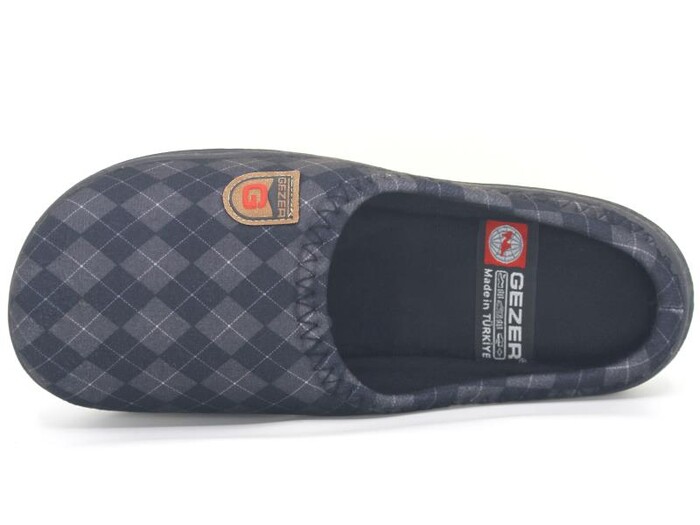 Gezer Merdane 15140.00 PVC Winter Gondol Kışlık Ev Terliği Siyah - 2