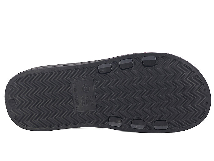 Gezer Merdane 15195.00 Geçmeli Lux Eva Terlik Siyah - Gri - Beyaz - 3