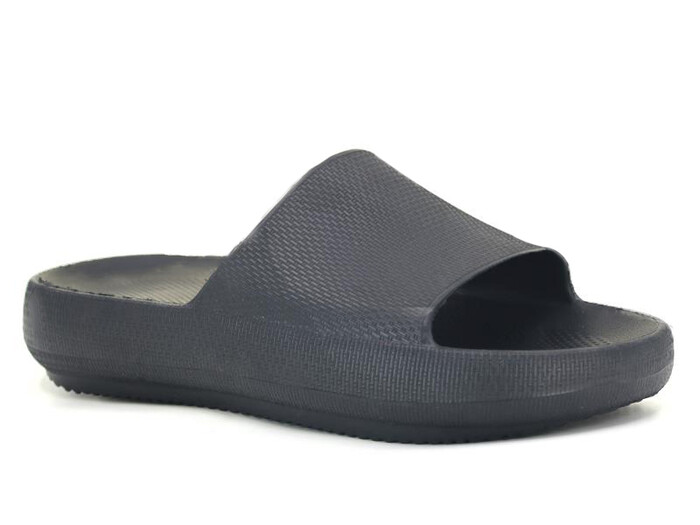 Gezer Merdane 15326.03 Havlu Lux Eva Terlik Siyah - Gezer