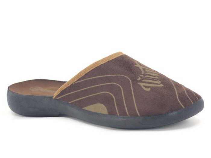 Gezer Merdane 15366.00 Kışlık Cırtlı Ev Terliği Kahve - Gezer