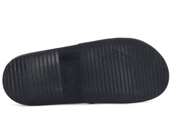 Gezer Merdane 15584.00 Düz Yüz Günlük Terlik Şeffaf Siyah - 3