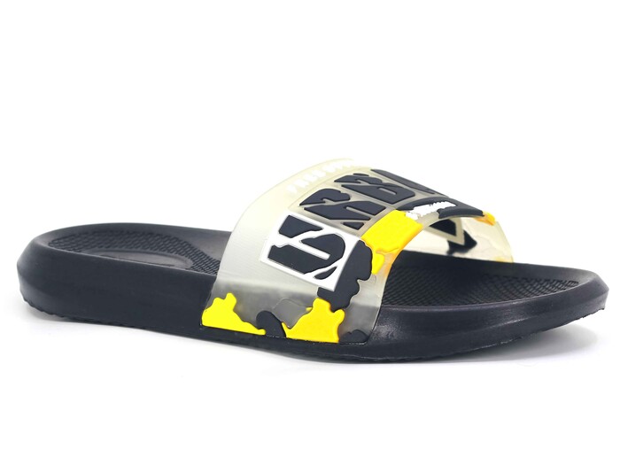 Gezer Merdane 15585.00 Düz Yüz Urban Günlük Terlik Şeffaf Sarı - Gezer