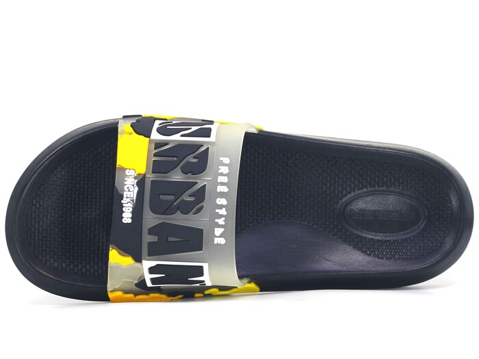 Gezer Merdane 15585.00 Düz Yüz Urban Günlük Terlik Şeffaf Sarı - Gezer (1)