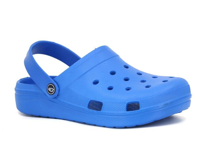 Gezer Merdane 15699.00 Poşetli Eva Cross Terlik Saks Mavi - Beyaz - Gezer