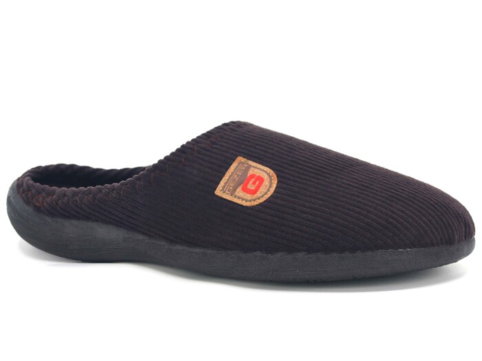 Gezer Merdane 15809.00 Gondol Fitilli Poli Ev Terliği Koyu Kahve - Gezer