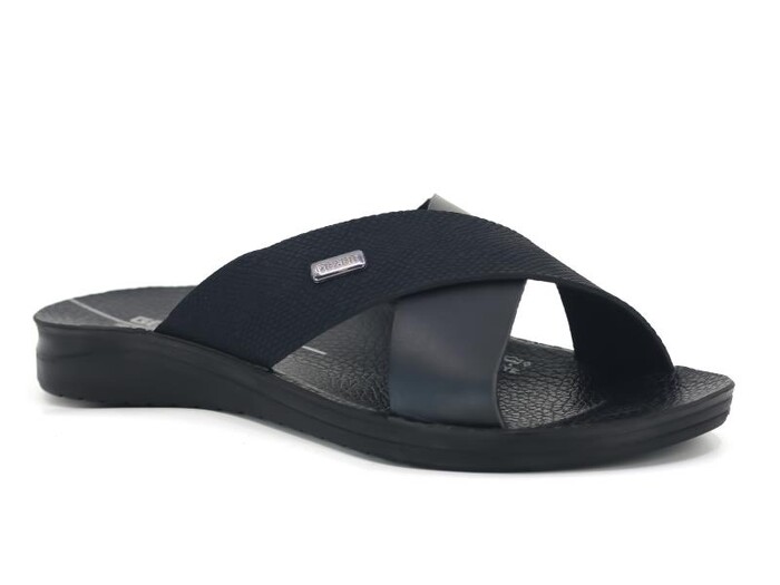 Gezer Merdane 15832.00 Çapraz Günlük Terlik Siyah - Gezer