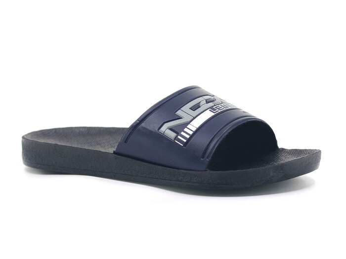 Gezer Merdane 15885.00 Düz Yüz Günlük Terlik Lacivert - Gezer