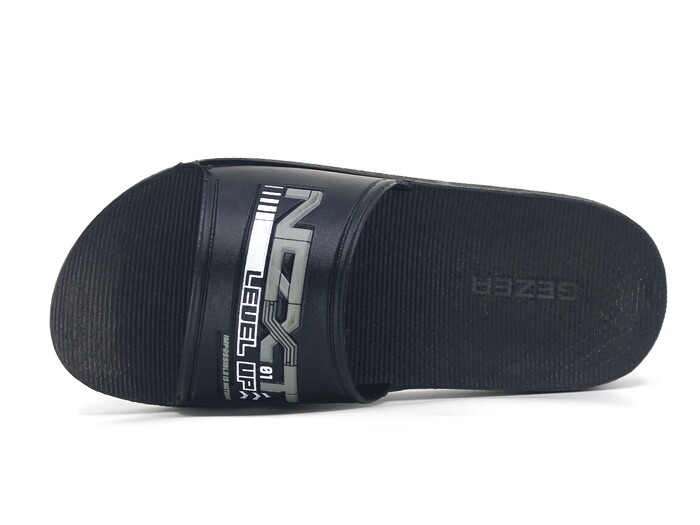 Gezer Merdane 15885.00 Düz Yüz Günlük Terlik Siyah - Gezer (1)