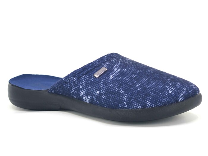 Gezer Merdane 15900.00 Traşlı Ev Terliği Lacivert - Gezer