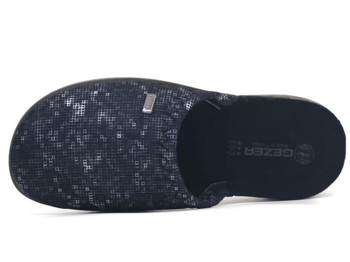 Gezer Merdane 15900.00 Traşlı Ev Terliği Siyah - Gezer (1)