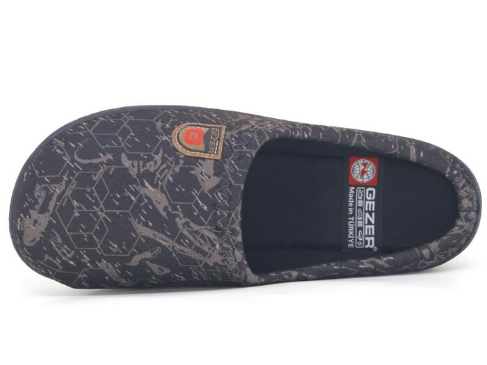 Gezer Merdane 15902.00 Winter PVC Gondol Kışlık Ev Terliği Gri - 2