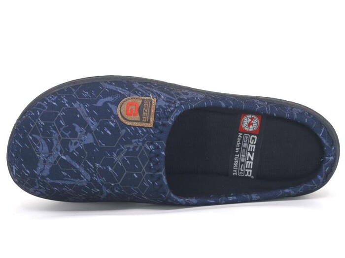 Gezer Merdane 15902.00 Winter PVC Gondol Kışlık Ev Terliği Lacivert - Gezer (1)