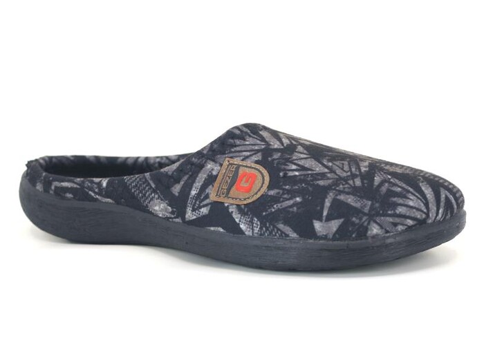 Gezer Merdane 15903.00 PVC Winter Kışlık Ev Terliği Siyah - 1