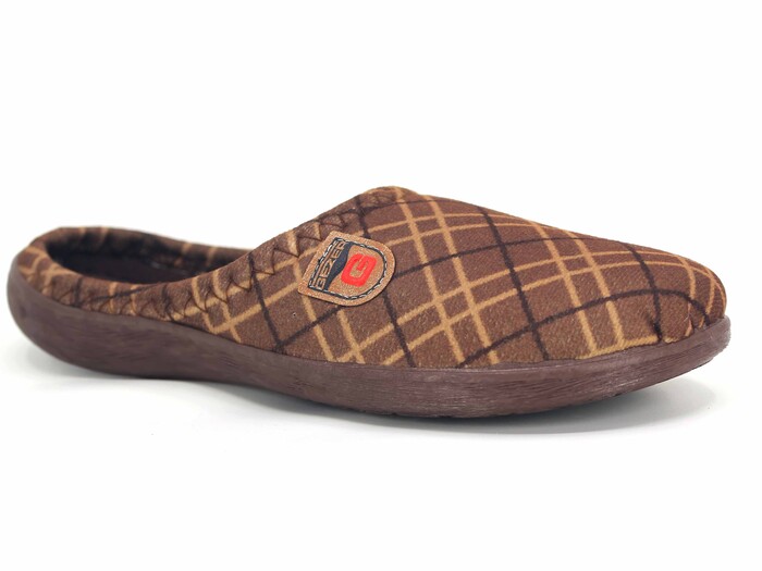 Gezer Merdane 15904.00 PVC Winter Kışlık Ev Terliği Kahve - 1