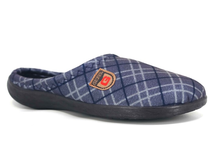 Gezer Merdane 15904.00 PVC Winter Kışlık Ev Terliği Lacivert - 1