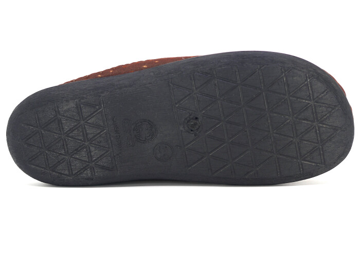 Gezer Merdane 15905.00 PVC Winter Kışlık Ev Terliği Kahve - 3