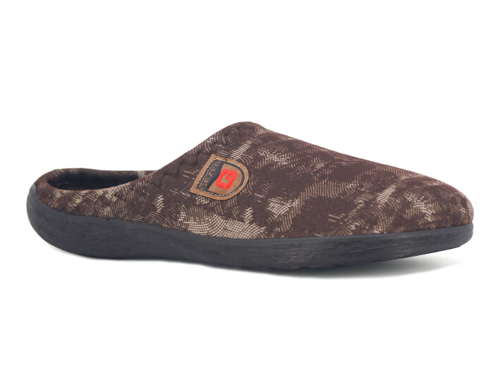 Gezer Merdane 15906.00 PVC Winter Gondol Kışlık Ev Terliği Kahve 