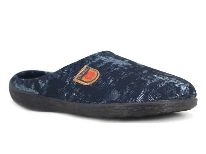 Gezer Merdane 15906.00 PVC Winter Gondol Kışlık Ev Terliği Siyah - Gezer