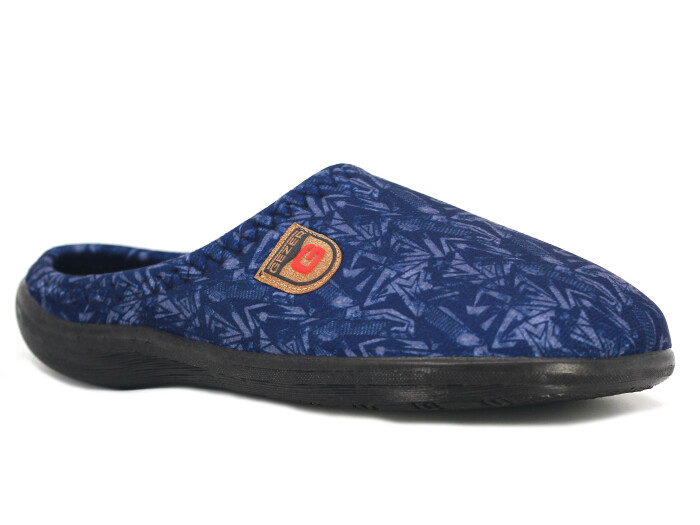 Gezer Merdane 15907.00 PVC Winter Kışlık Ev Terliği Lacivert - Gezer