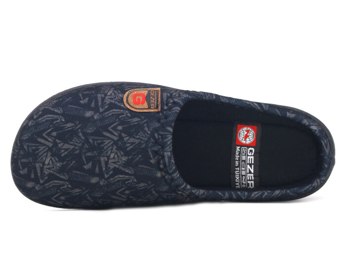 Gezer Merdane 15907.00 PVC Winter Kışlık Ev Terliği Siyah - 2