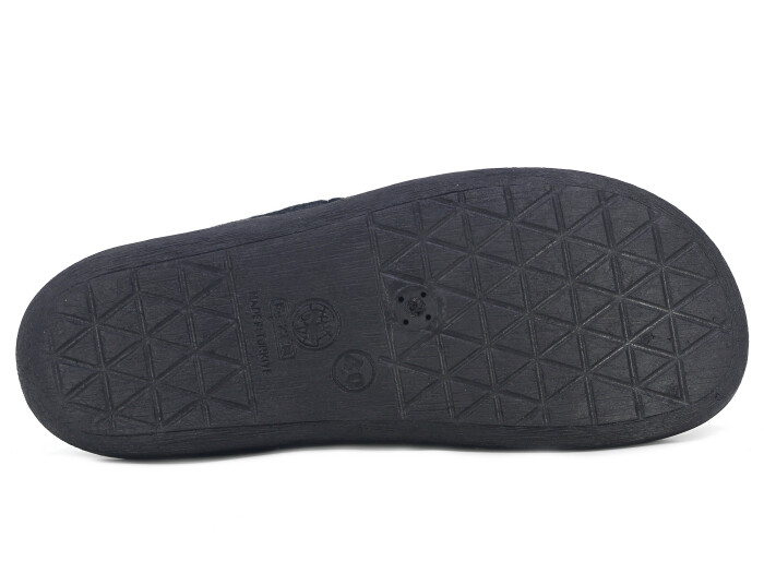 Gezer Merdane 15907.00 PVC Winter Kışlık Ev Terliği Siyah - 3