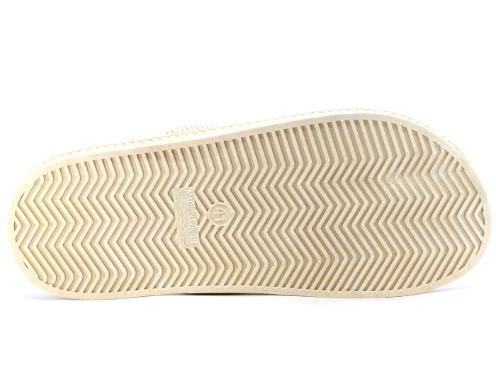 Gezer Merdane 16021.00 Çapraz Geçmeli Airblow Kaydırmaz Terlik Bej - 3