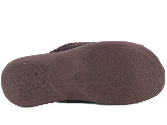 Gezer Merdane 16092.00 Poli Kışlık Ev Terliği Kahve - 3