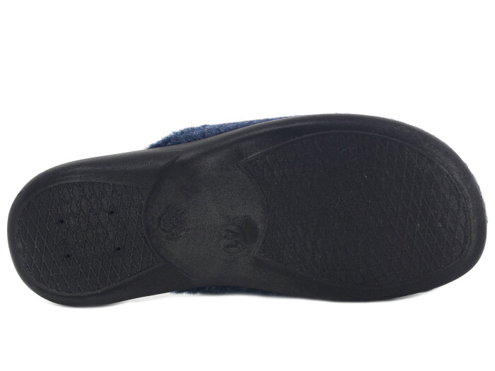 Gezer Merdane 16092.00 Poli Kışlık Ev Terliği Lacivert - 3