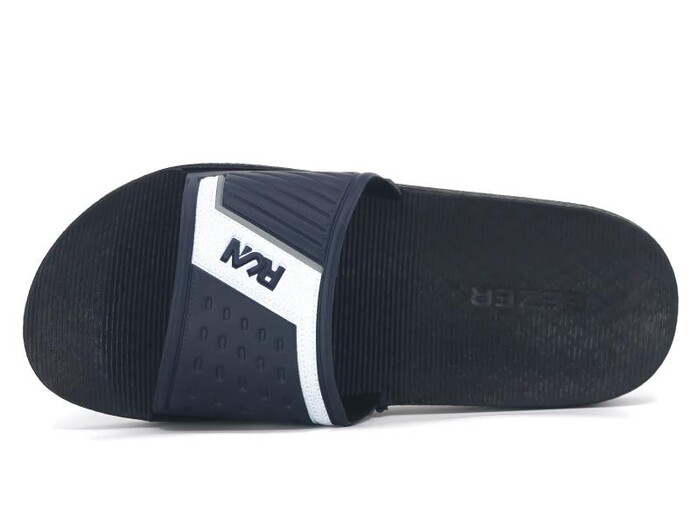 Gezer Merdane 16118.00 Düz yüz Günlük Terlik Lacivert - Beyaz - Gezer (1)