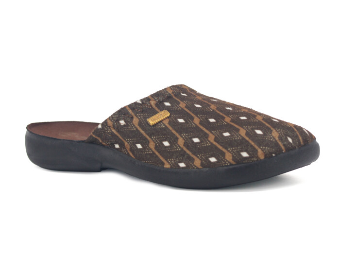 Gezer Merdane 16156.00 Traşlı Ev Terliği Kahve - Gezer