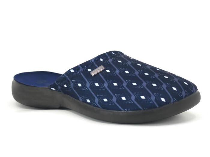 Gezer Merdane 16156.00 Traşlı Ev Terliği Lacivert - Gezer