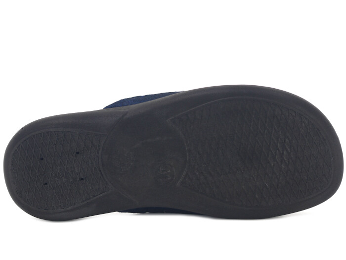 Gezer Merdane 16157.00 Traşlı Ev Terliği Lacivert - 3