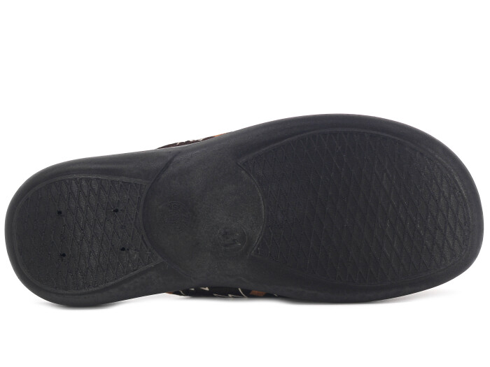 Gezer Merdane 16158 Traşlı Ev Terliği Kahve - 3