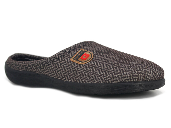 Gezer Merdane 16181.00 PVC Winter Kışlık Ev Terliği Gri - 1