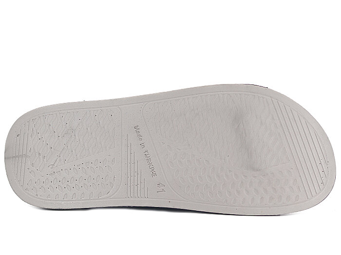 Gezer Merdane 16386 Çift Toka Günlük Terlik Gri - 3