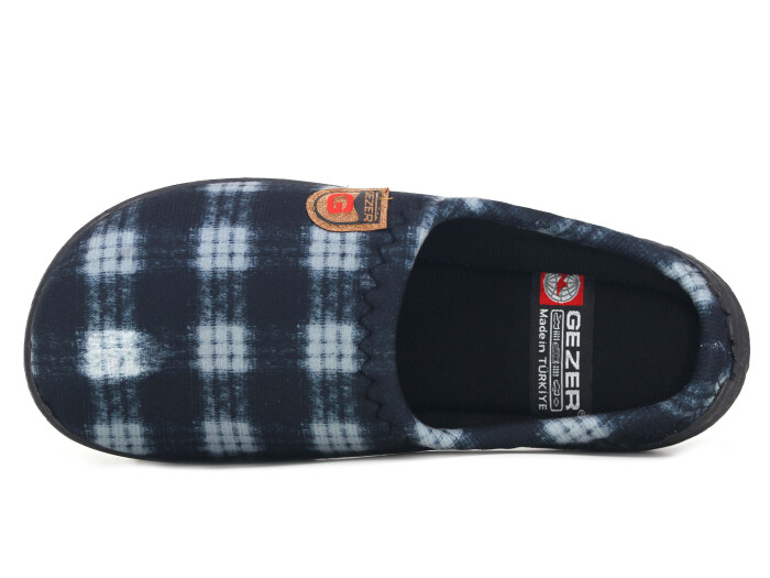 Gezer Merdane 16389.00 PVC Winter Gondol Kışlık Ev Terliği Siyah - 2