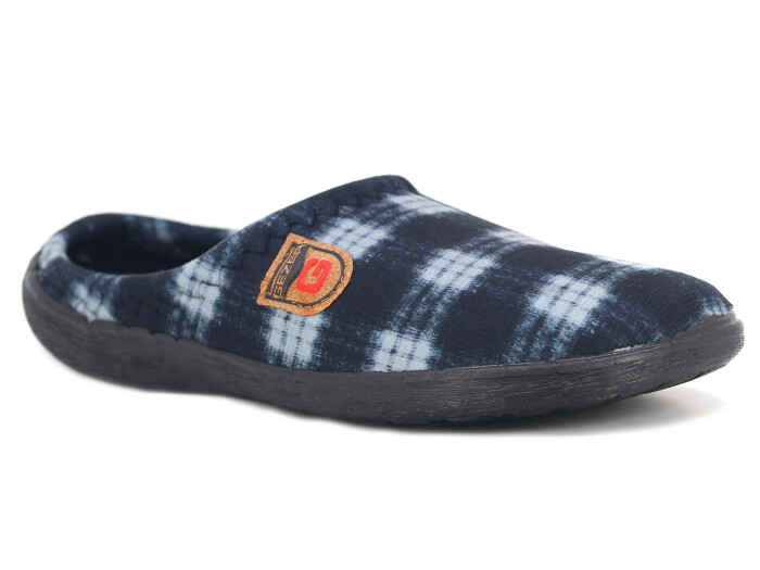 Gezer Merdane 16389.00 PVC Winter Gondol Kışlık Ev Terliği Siyah - Gezer