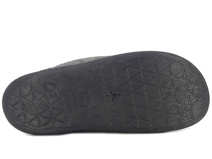 Gezer Merdane 16390.00 PVC Winter Gondol Kışlık Ev Terliği Gri - 3