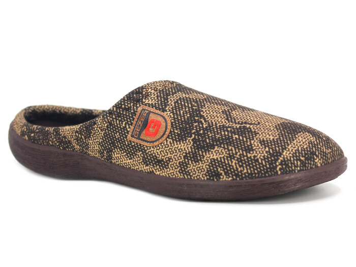 Gezer Merdane 16390.00 PVC Winter Gondol Kışlık Ev Terliği Kahve - Gezer