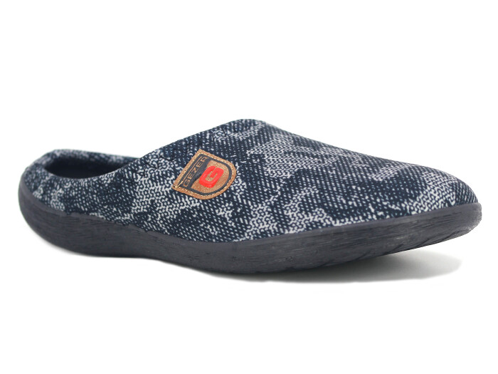 Gezer Merdane 16390.00 PVC Winter Gondol Kışlık Ev Terliği Siyah - Gezer