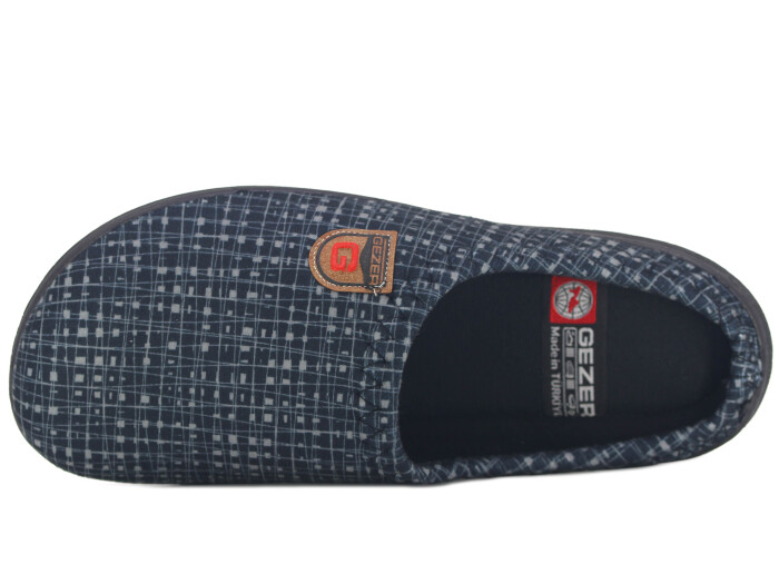 Gezer Merdane 16433.00 PVC Winter Gondol Kışlık Ev Terliği Siyah - 2