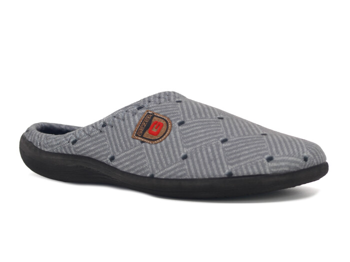 Gezer Merdane 16437.00 Poli Winter Gondol Kışlık Ev Terliği Gri - 1